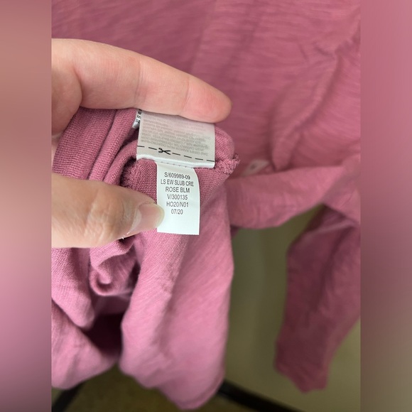 Brand new women’s old navy long sleeve top in a off pink rose color size M - Picture 5 of 8